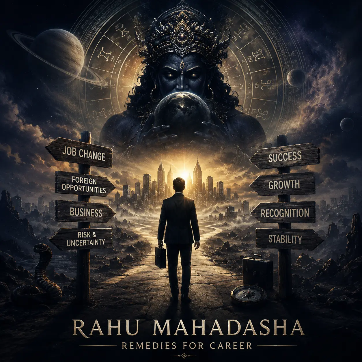 राहु महादशा के करियर में प्रभाव और उपाय